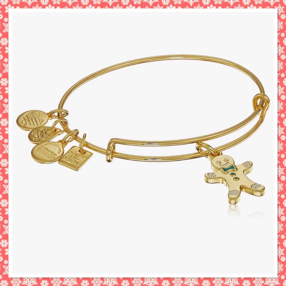 Alex and Ani "Charity by Design"Gingerbread Man II